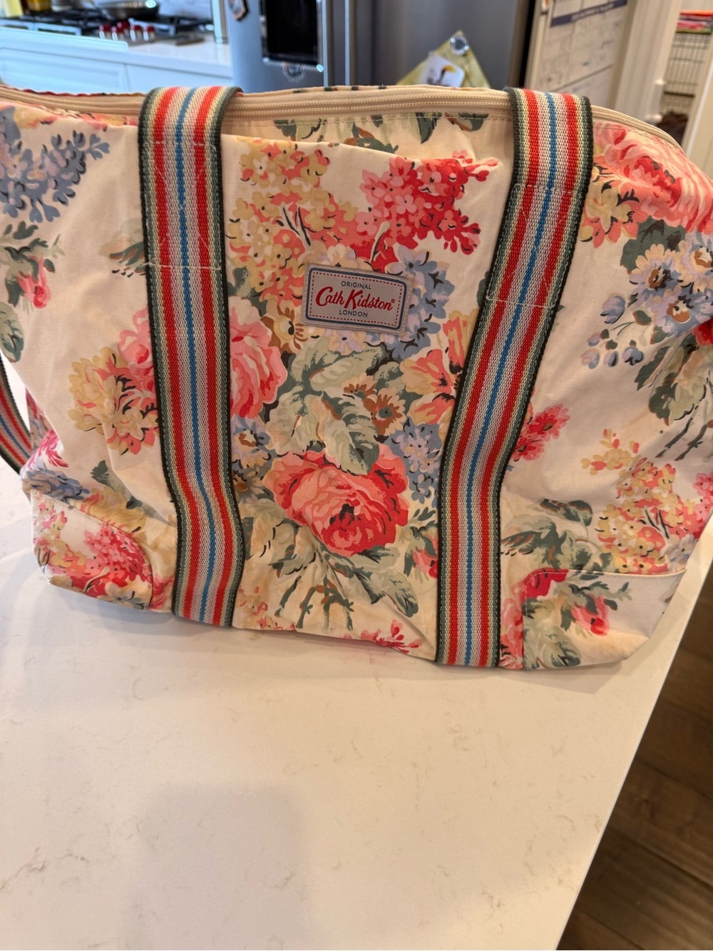 Cath Kidston Weekend Duffel- PVC lined, crossbody option